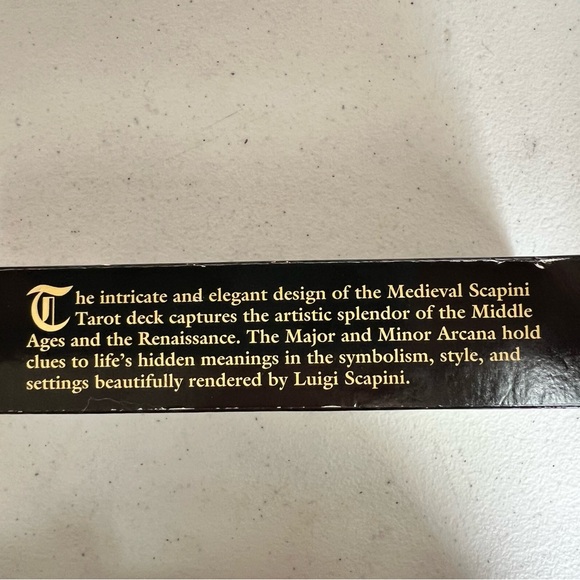 The Medieval Scapini Tarot Cards - Picture 11 of 11